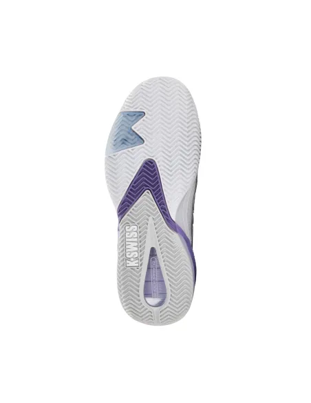 Kswiss Ultrashot 4 Clay Blanc/Violet Femme | Ofertas de Padel